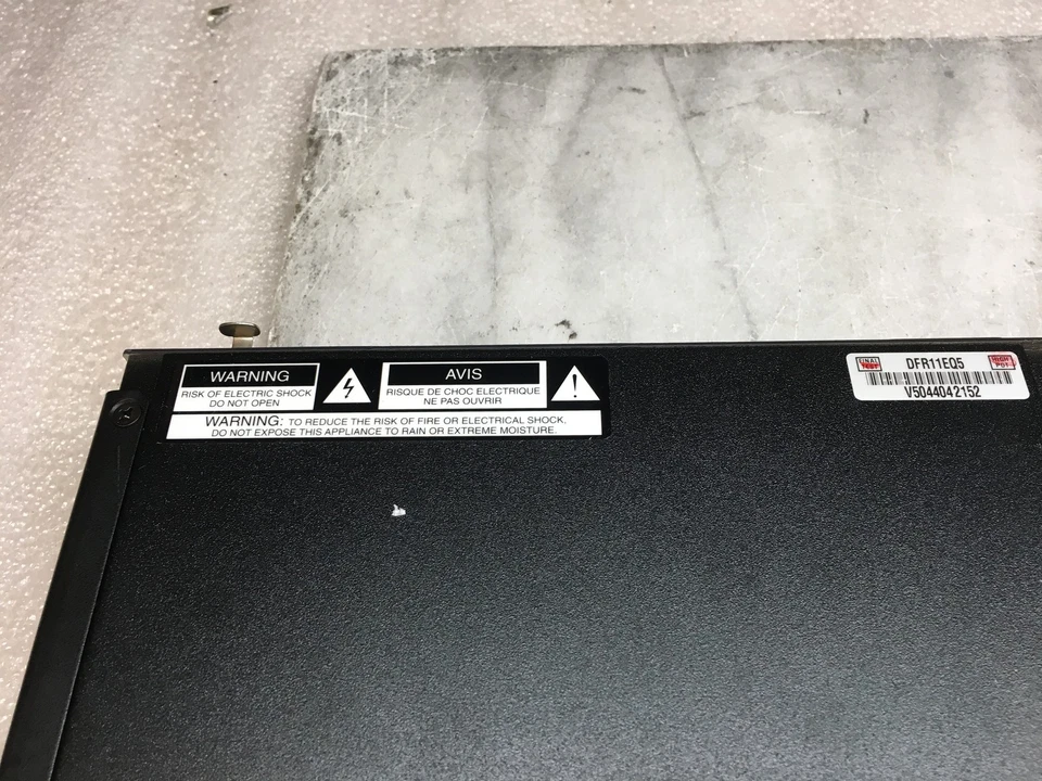 Shure DFR11EQ Digital Feedback Reducer + EQ Pair of 2 Line Level Input - Tested - Image 2 of 4