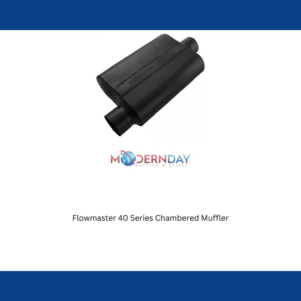 Камерный глушитель выхлопной системы серии Super 50 Flowmaster 52557 - Изображение 4 из 4