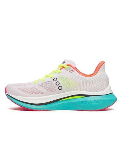 Laufschuhe Running Shoes HERREN Saucony Endorphin Speed 5 Weiß Mutant - Bild 5 von 15
