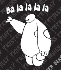 Bay Max Big Hero 6 fist bump car truck vinyl decal sticker BayMax funny