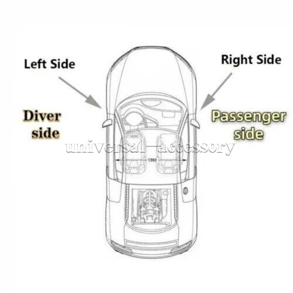 RIGHT Side Mirror With LED Signal For Toyota Land Cruiser LC200 2008-2015 White Foto 3 de 4