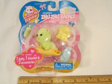 ZHU ZHU BABIES With Accessories 2010 CEPIA Y96 