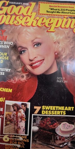 1988 Dolly Parton Cover Good Housekeeping Magazine February Tom Cruise 206 - Picture 11 of 24