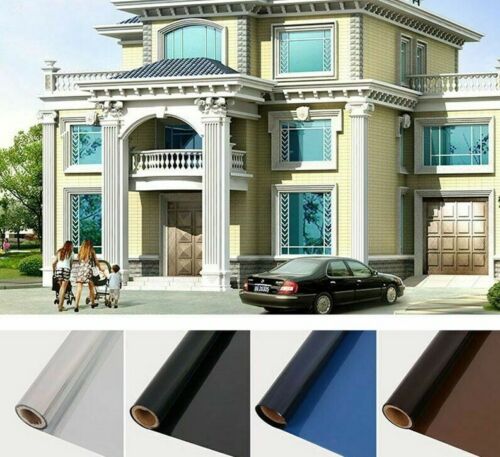 Window Film Tint One Way Privacy Self Adhesive Sticker Household Decoration PVC - Picture 1 of 10