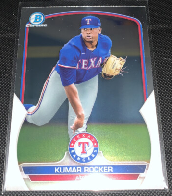 2023 Bowman Chrome RC Kumar Rocker #BCP-39 Texas Rangers Baseball | eBay
