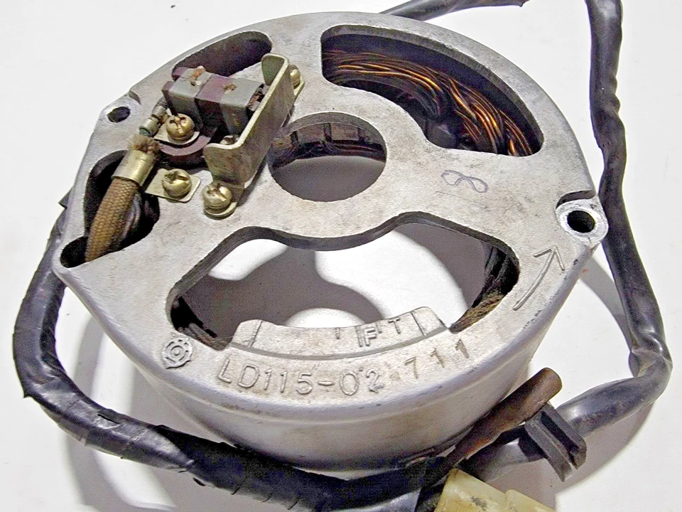 Conjunto generador estator B 1980 Yamaha XS650 XS650S XS1 XS2 TX650 Foto 2 de 4