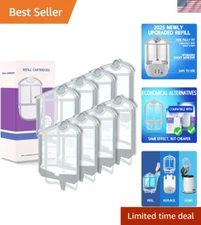 8 Pack Refill Cartridges for Indoor Light M364A & Max - Safe & Easy Replacement