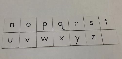 I Know My ABCs Book Capital & Lower Case Letter Replacement Alphabet Set/12 N-Z - Picture 4 of 12