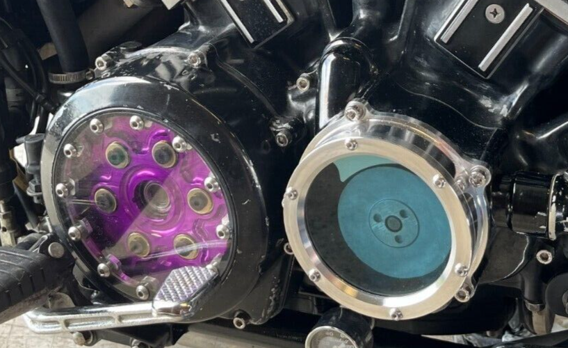 Yamaha Vmax 1200 Clear Water Pump Cover CLEAR COVER GLOSS BLACK
