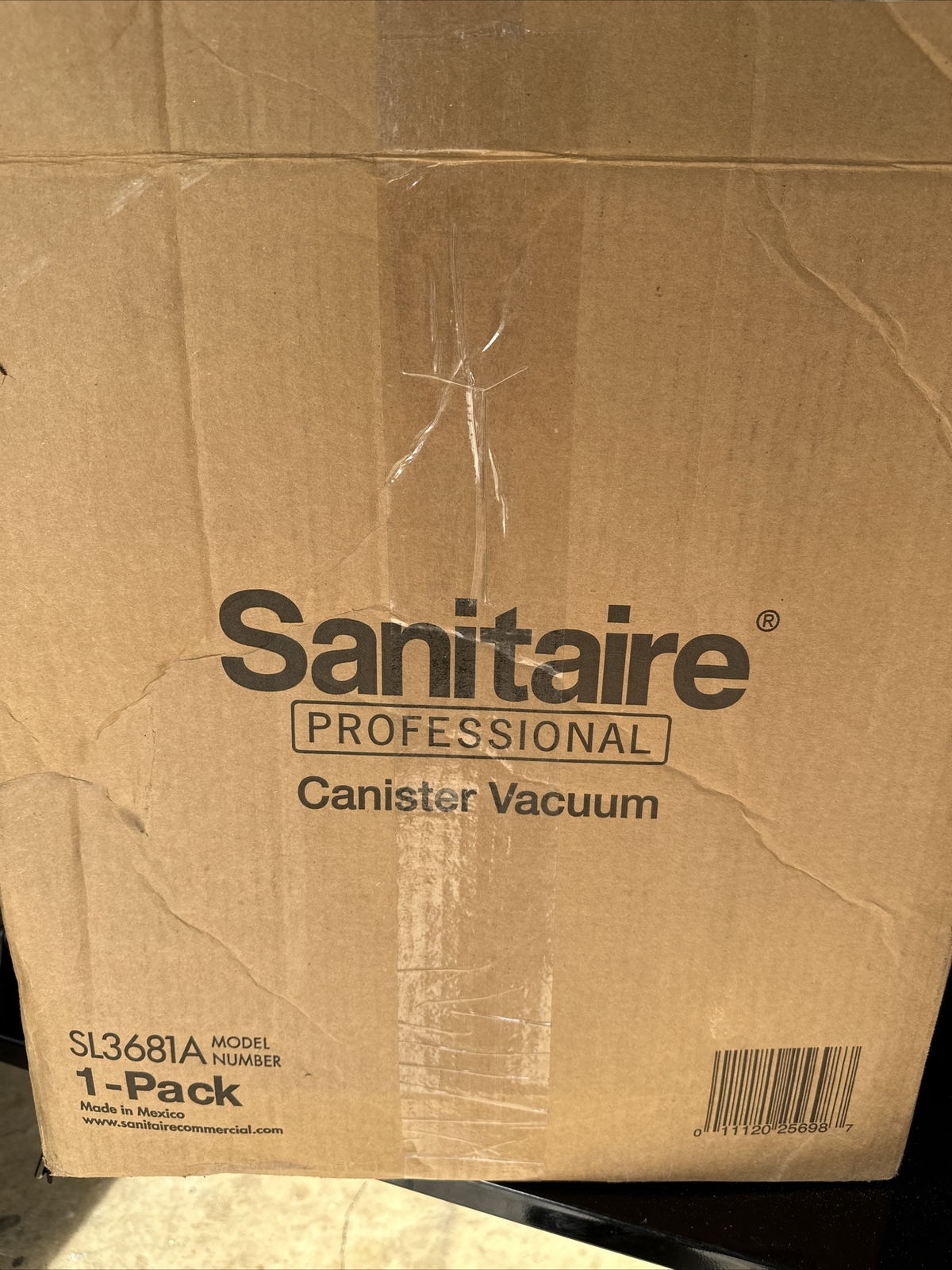 Sanitaire Professional Compact Canister Vacuum Cleaner, SL3681A