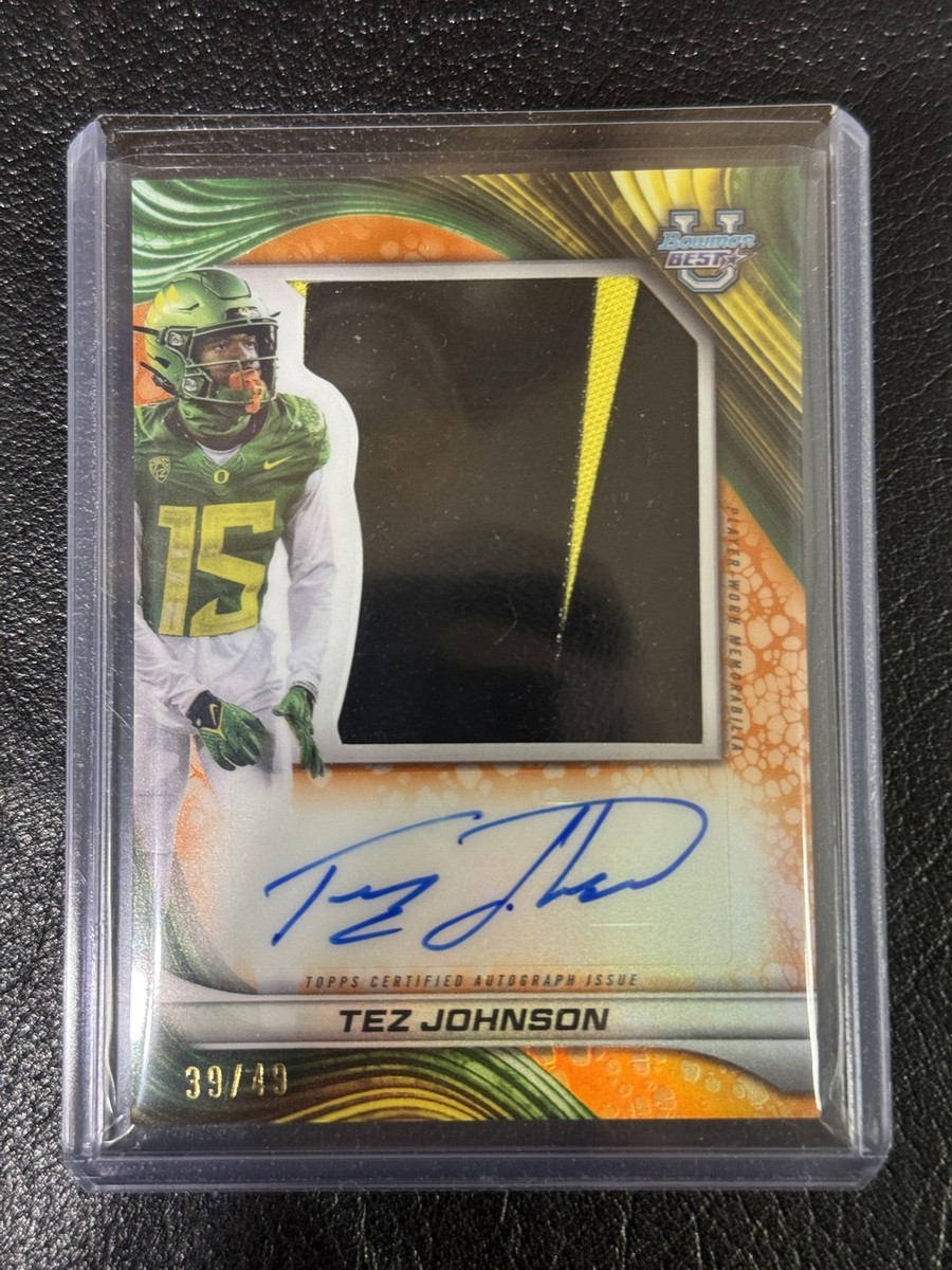 ドリュー・ホリデー 直筆サインユニフォームPSA証明「Bleed Green」 2024 Bowman's Best University - Prospect Jumbo Relic Autographs