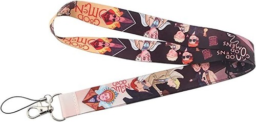 Good Omens TV Show Angel Demon 17.7" Neck Lanyard @ US SELLER NEW - Picture 6 of 7