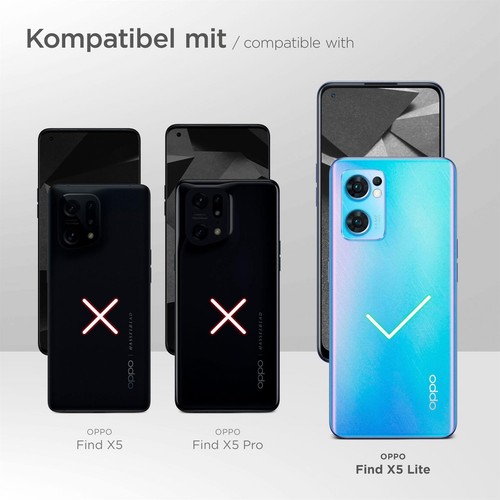 3x Schutzfolie Matt für Oppo Find X5 Lite Displayschutz Handyfolie Anti Reflex - Picture 2 of 8