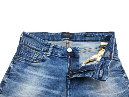Scotch & Soda Boys Strummer Skinny Slim Jeans Size W26 L28 - (5 Feet 0 Inches) - Picture 5 of 10
