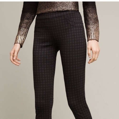 Anthropologie Legging Baby Check Plaid 