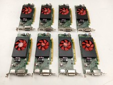 Lot of 8 Dell AMD Radeon R5 240 1GB GDDR3 DVI DP Low Profile Video Cards F9P1R