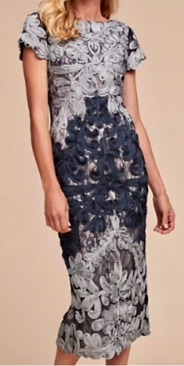 Js collections soutache clearance lace dress