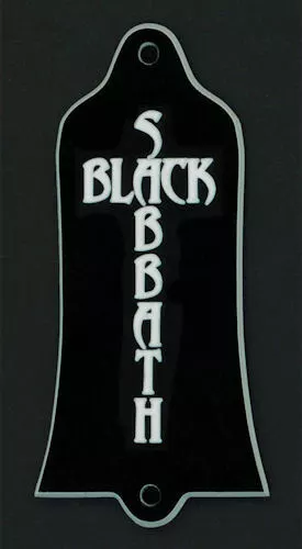 GUITAR TRUSS ROD COVER - Engraved Etched - Fit GIBSON - BLACK SABBATH Tony Iommi