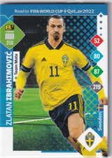 Panini Road to Qatar World Cup Karte 2022 Team Mate Nr. 358 Zlatan Ibrahimovic