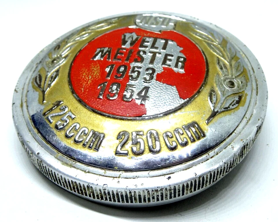 Original NSU MAX Tankdeckel WELTMEISTER 1953-1954 125 ccm 250 ccm - Bild 3 von 4