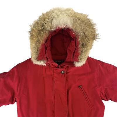 Eddie Bauer Goose Down Winter Coat Polar Parka Women's Petite