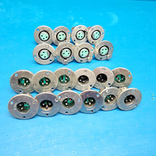 Lot of  20 PCS Switchcraft C3M and C3F panel ...