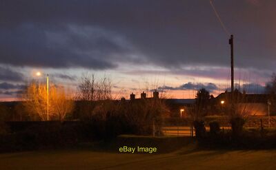 Photo 6x4 Sunset, Hill Barton Heavitree Rather after sunset, in fact with c2017