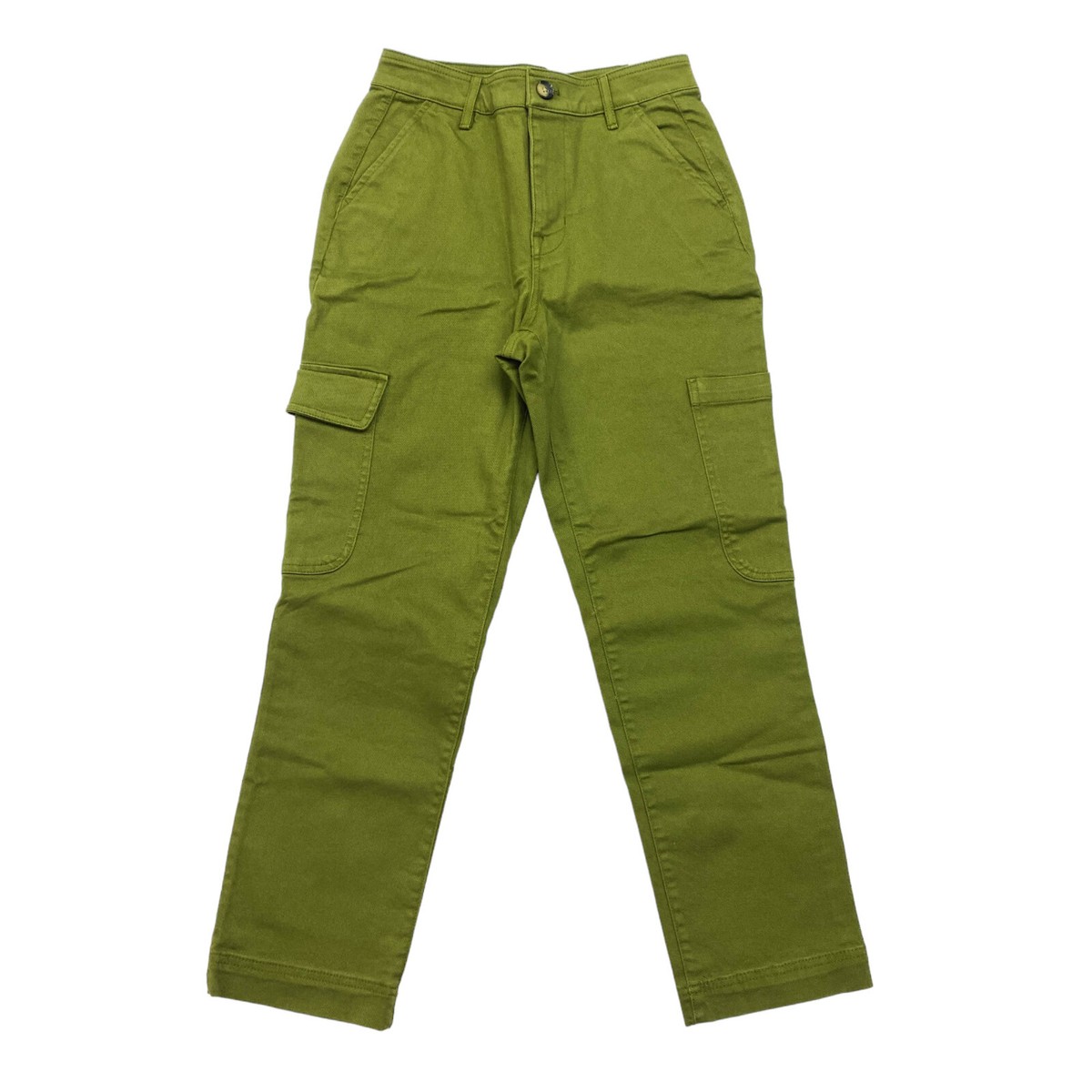 Free Assembly Womens Size 2 Cargo Pant Pockets Green | eBay