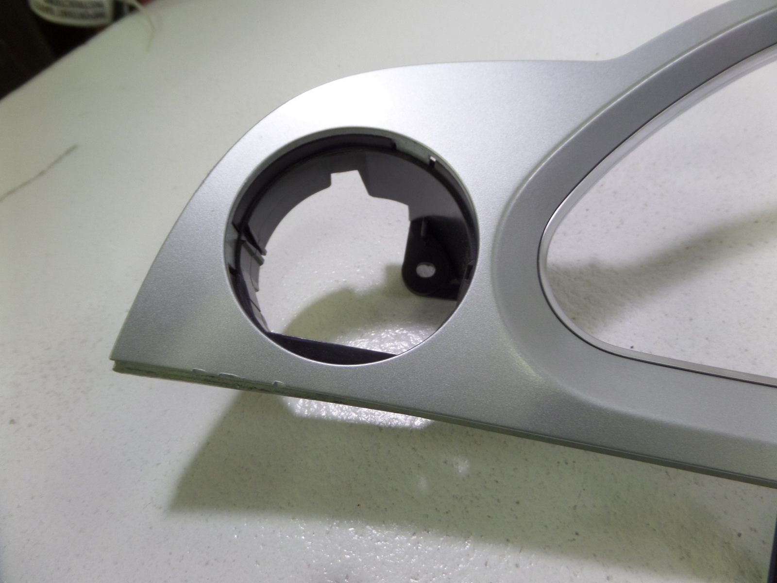 0911 Audi A6 C6 Instrument Cluster Bezel Trim Surround Silver Flex Metallic OEM eBay