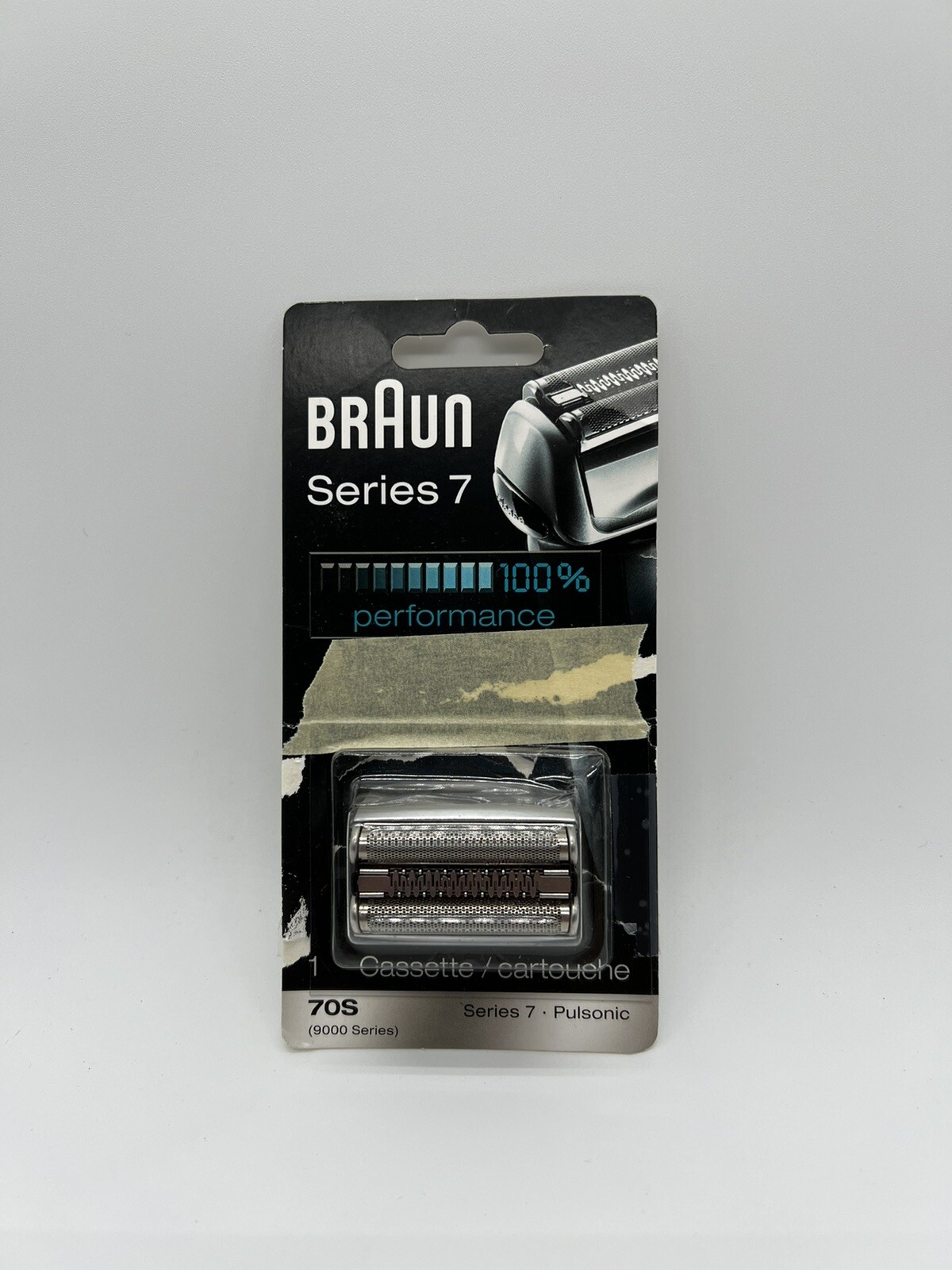 Braun 9000 Series 7 replacement Cassette Foil Cutter Shaver Head 70S (R2(10)