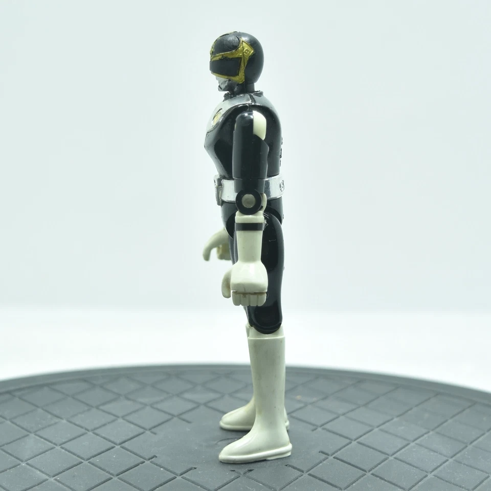 Power Rangers Dai Sentai Gafas-V Negro GB-71 Figura Chogokin De Colección Raro Popy Foto 3 de 4