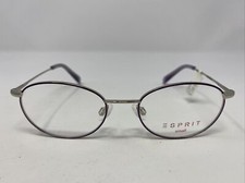 Esprit ES3418 COLOR-577 48-17-135 Silver/Purple Full Rim Eyeglasses Frame O83
