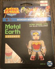 NIP NEW Metal Earth Legends DC Justice League Wonder Woman 3D Steel Model Kit