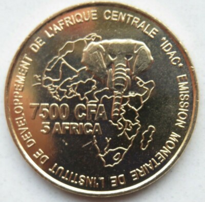 Cameroon 7500 CFA Francs 2006 Wedding