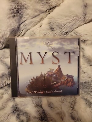 MYST PC Windows 3.1 & 95 Computer CD Rom Game with Windows User s Manual.