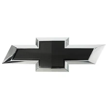 OEM NEW GM PART 2021-2025 Chevrolet Front Bow Tie Emblem Black w/Silver 84701879