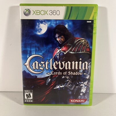 Castlevania Lords of Shadow Microsoft Xbox 360 Complete w/ Manual