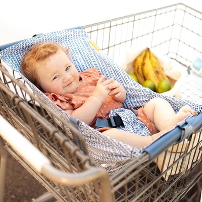 Shopping Cart Hammock for Infants and Toddlers, Babies, for All Car Seat Models,
