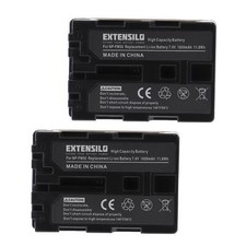 2x Batteria per Sony DCR-DVD91E DCR-PC101 DCR-PC103 DCR-HC14E 1600mAh 7,4V