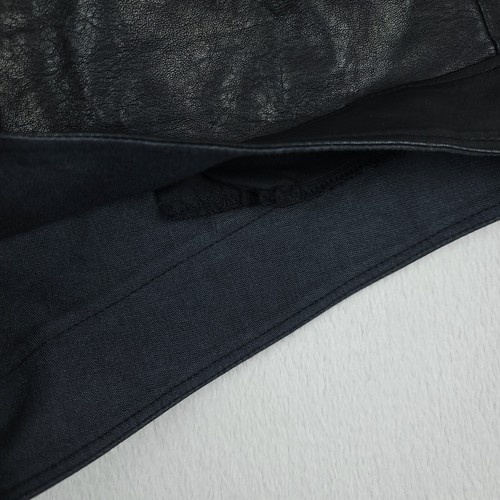 BDG UO Faux Leather Shorts Womens Small Black Vegan Paperbag High Waist - Picture 10 of 14
