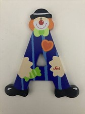 Sevi Holz-Buchstaben - Clown - Kinderzimmer - A - Buchstabe-