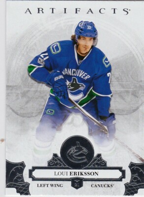 17-18 2017-18 UD Artifacts Loui Eriksson #96-Canucks