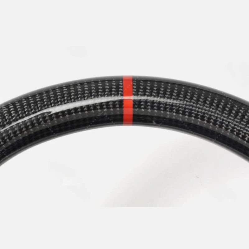 Real Carbon Fiber Steering Wheel w/Trim Fits 2013-2018 2019 Cadillac ATS-L ATS-V - Image 4 of 4