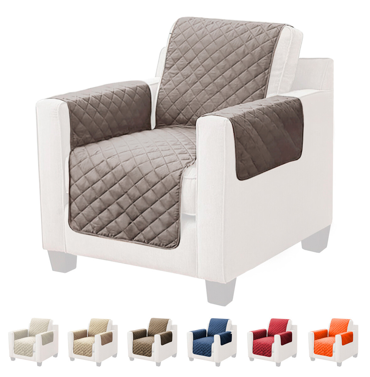 Copri Poltroncina Copripoltrona Elastico Posto Lino E Spandex