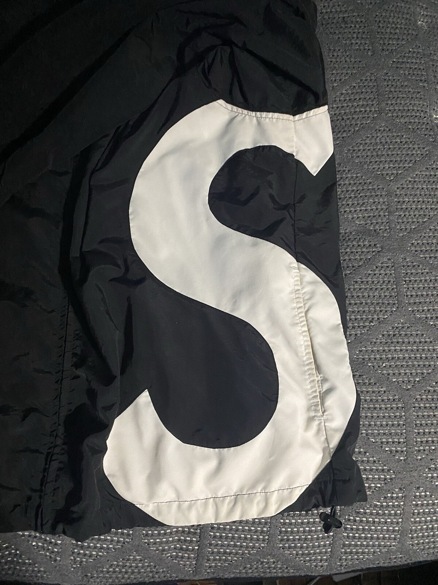 Supreme S Logo Track Jacket Black SS19 | eBay Supreme S Logo Track Jacket Black SS19 | eBay