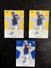 Sean Hard 2020 Leaf Perfect Game auto Autograph 3 Card Lot Boston College