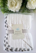 cloud island muslin quilt blanket