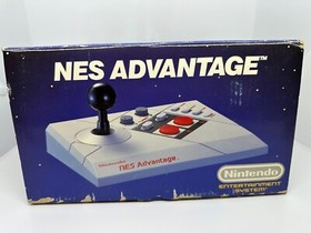 1984 Nintendo NES Advantage Controller Complete in The Box Clean Inv-1200