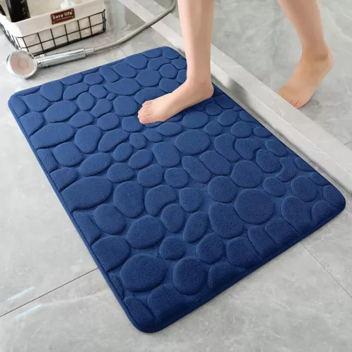 Tappetino da Bagno Super Assorbente Morbido Memory Foam Antiscivolo Bagno Doccia Tappeto - Foto 12 di 17