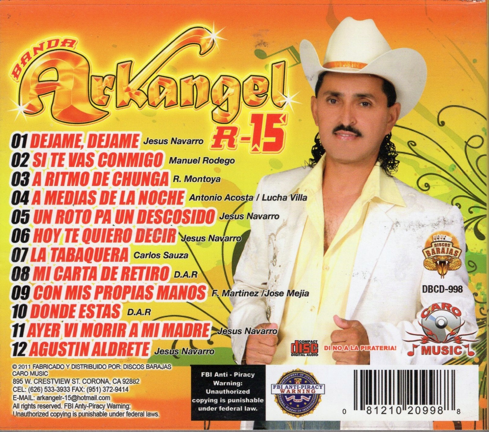 Banda Arkangel R-15 ECHELE Mi Chuy CD for sale online | eBay